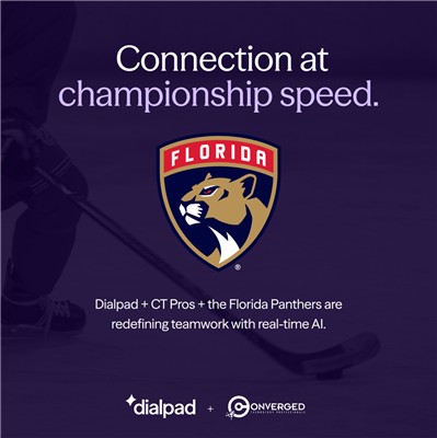 Dialpad and the Florida Panthers Bring Real-Time AI to its Business Communications