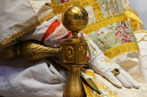 Cardinal Raymond Leo Burke celebrates an old Latin Mass for pilgrims in St. Peter's Basilica, at the Vatican, Saturday, Oct. 25, 2025. (AP Photo/Alessandra Tarantino) Cardinal Raymond Leo Burke celebrates an old Latin Mass for pilgrims in St. Peter's Basilica, at the Vatican, Saturday, Oct. 25, 2025. (AP Photo/Alessandra Tarantino)