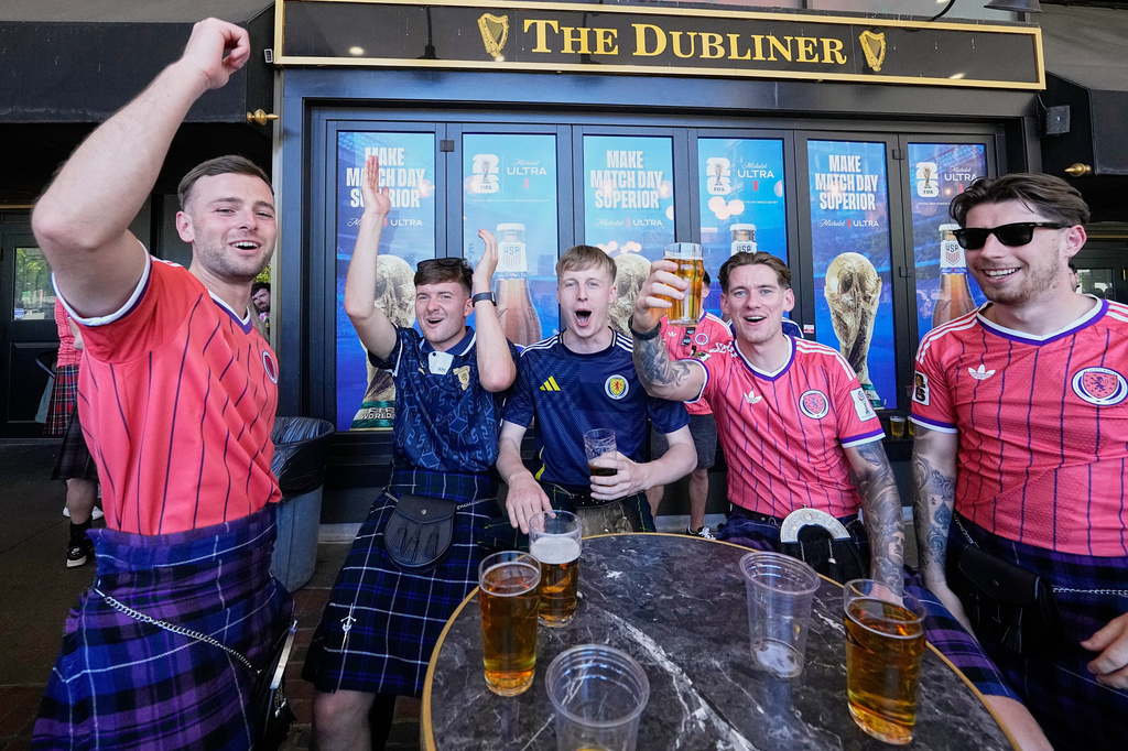 Boston, Scotland World Cup fans brought together in soccer kinship, celebration and love of beer