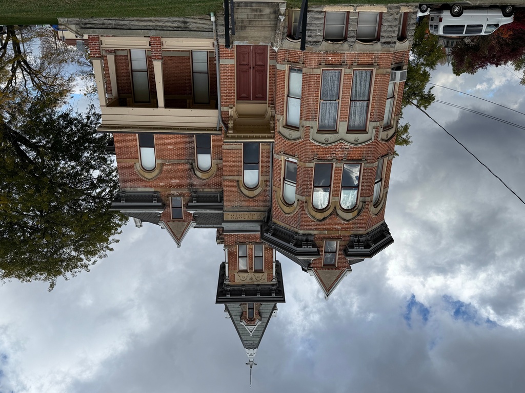 The exterior of the Historic Jail and Sheriff's Residence is seen Friday, Oct. 31, 2025, in Delaware, Ohio. (AP Photo/Patrick Aftoora-Orsagos)