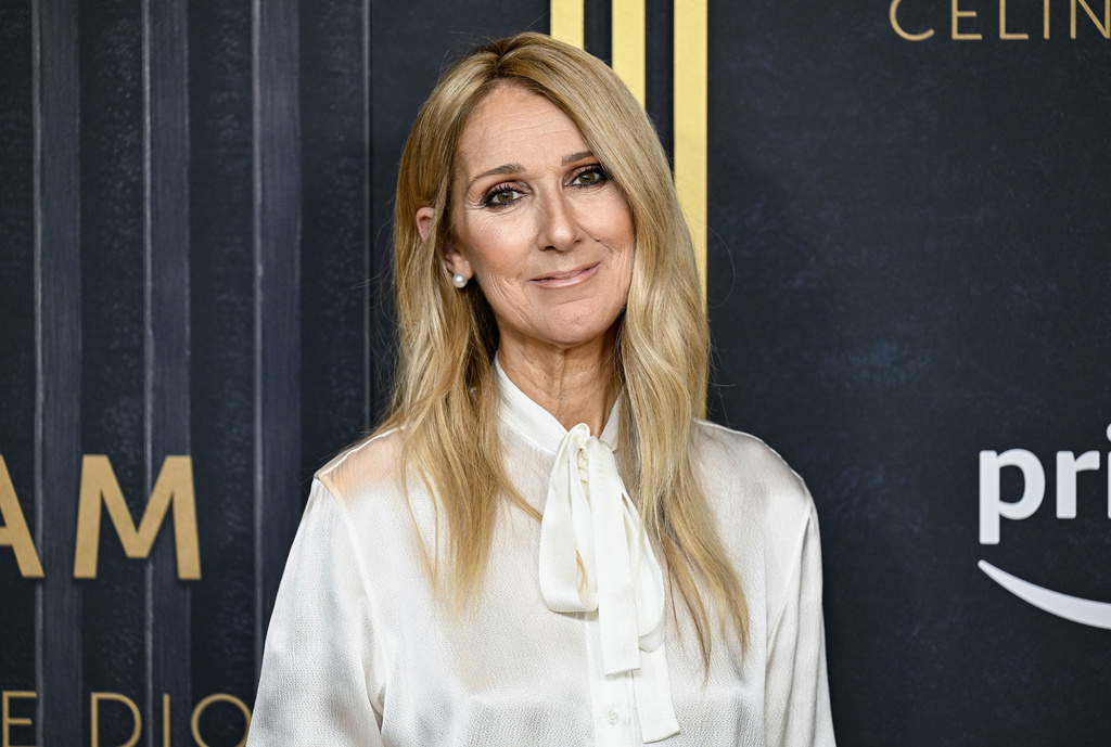 FILE - Celine Dion attends the Amazon MGM Studios special screening of "I Am: Celine Dion" at Alice Tully Hall on Monday, June 17, 2024, in New York. (Photo by Evan Agostini/Invision/AP, File)