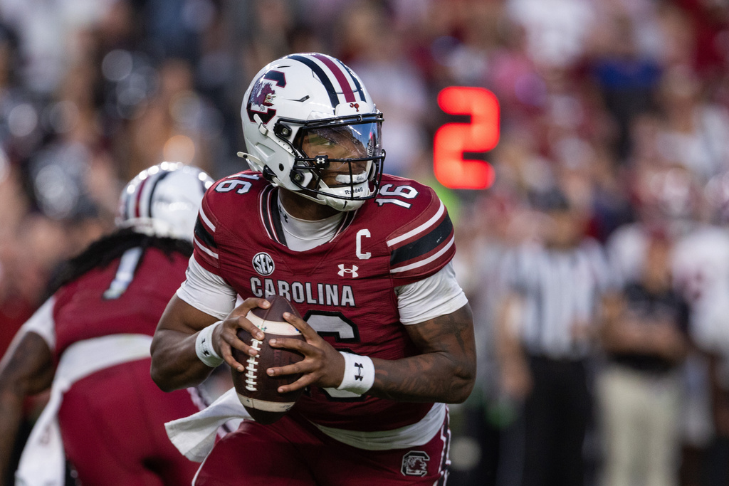 No. 7 Ole Miss wary of the threat posed by South Carolina QB LaNorris Sellers