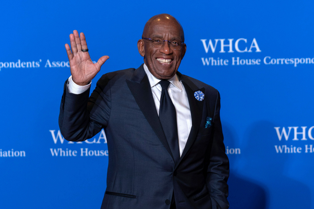FILE - NBC anchor Al Roker poses for photographers as he arrives at the annual White House Correspondents' Association Dinner in Washington, April 27, 2024. (AP Photo/Jose Luis Magana, File)