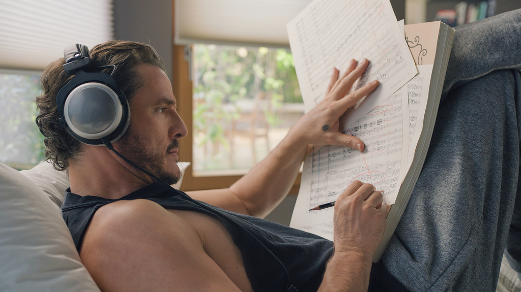 FILE - This image released by Searchlight Pictures shows Pedro Pascal in a scene from "Behemoth!" (Searchlight Pictures via AP)