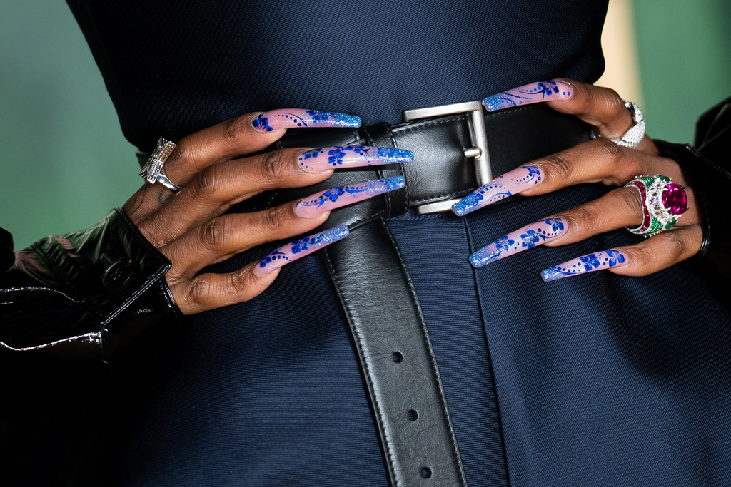 Cynthia Erivo poses for photographers upon her arrival at the premiere of the film "Wicked For Good" in London, Nov. 10, 2025. (Photo by Scott A Garfitt/Invision/AP File)
