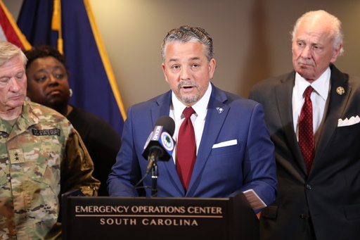 South Carolina Department of Social Services Director Tony Catone talks about the state's plans to deal with the suspension of SNAP benefits at a news conference on Tuesday, Oct. 28, 2025, in West Columbia, S.C. (AP Photo/Jeffrey Collins) South Carolina Department of Social Services Director Tony Catone talks about the state's plans to deal with the suspension of SNAP benefits at a news conference on Tuesday, Oct. 28, 2025, in West Columbia, S.C. (AP Photo/Jeffrey Collins)