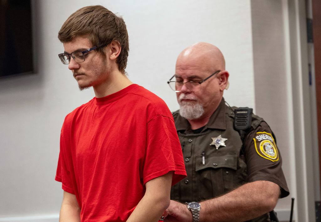 FILE - Nikita Casap appears at his arraignment May 7, 2025 in Waukesha County Circuit Court in Waukesha, Wis. (Mark Hoffman/Milwaukee Journal-Sentinel via AP, Pool, File)