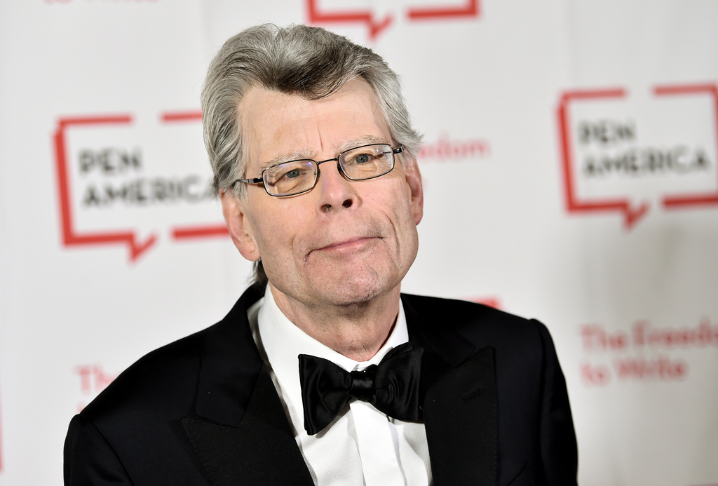 FILE - PEN America literary service award recipient Stephen King attends the 2018 PEN Literary Gala on May 22, 2018, in New York. (Photo by Evan Agostini/Invision/AP, File)