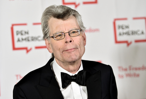 FILE - PEN America literary service award recipient Stephen King attends the 2018 PEN Literary Gala on May 22, 2018, in New York. (Photo by Evan Agostini/Invision/AP, File) FILE - PEN America literary service award recipient Stephen King attends the 2018 PEN Literary Gala on May 22, 2018, in New York. (Photo by Evan Agostini/Invision/AP, File)
