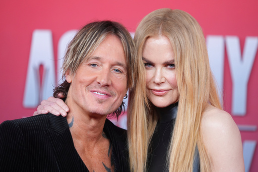 FILE - Keith Urban, left, and Nicole Kidman arrive at the 60th annual Academy of Country Music Awards on May 8, 2025, in Frisco, Texas. (AP Photo/LM Otero, File) FILE - Keith Urban, left, and Nicole Kidman arrive at the 60th annual Academy of Country Music Awards on May 8, 2025, in Frisco, Texas. (AP Photo/LM Otero, File)