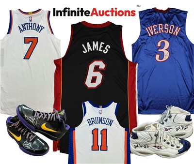 Legendary Game-Worn Pieces from LeBron James, Kobe Bryant, Allen Iverson &amp; Carmelo Anthony Close Online Tomorrow at 10:00 PM EST. MESA, AZ / ACCESS Newswire / July 24, 2026 / Infinite Auctions LLC, a wholly-owned subsidiary of Medical Care Technologies ...