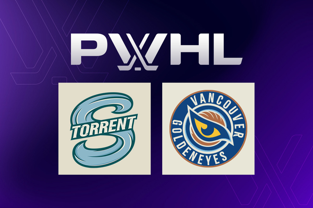 Women’s professional hockey league logos here include two new expansion team logos.