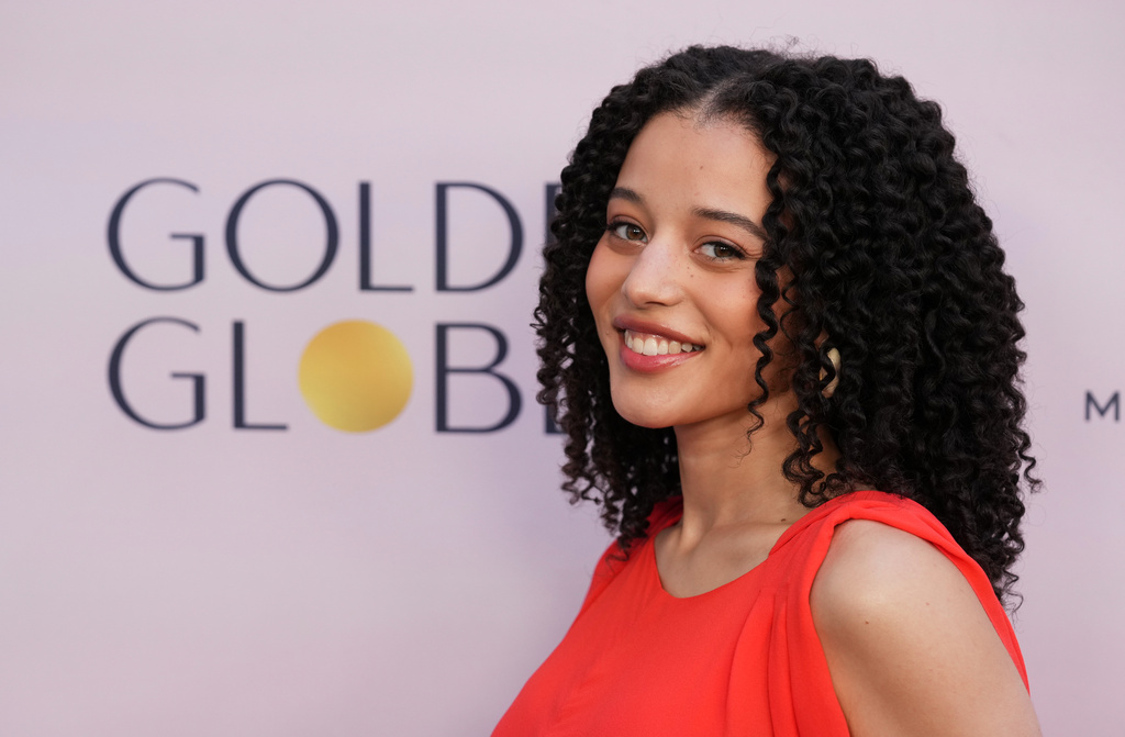 Actor Chase Infiniti arrives at the Golden Globes first-time nominee celebration on Wednesday, Dec. 17, 2025, at The Maybourne Beverly Hills in Beverly Hills, Calif. (AP Photo/Chris Pizzello)