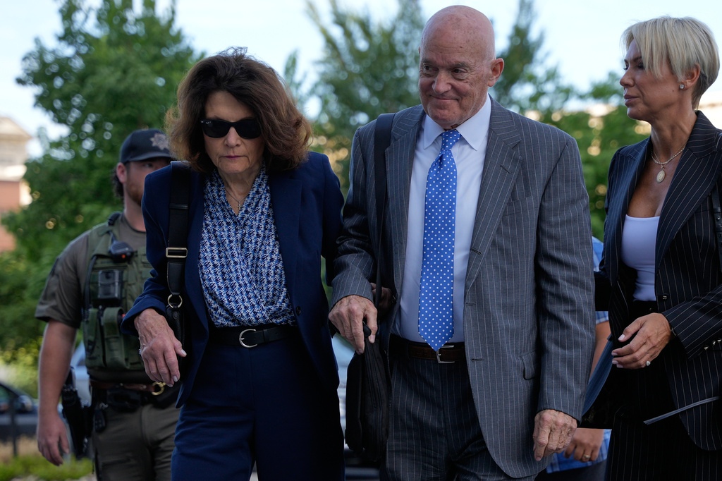 FILE - Charlie Kirk's parents, Robert and Kathryn Kirk, arrive at the Fourth District Courthouse for a hearing for Tyler Robinson, who is accused of fatally shooting Charlie Kirk, July 6, 2026, in Provo, Utah. (AP Photo/Marielle Scott, File)