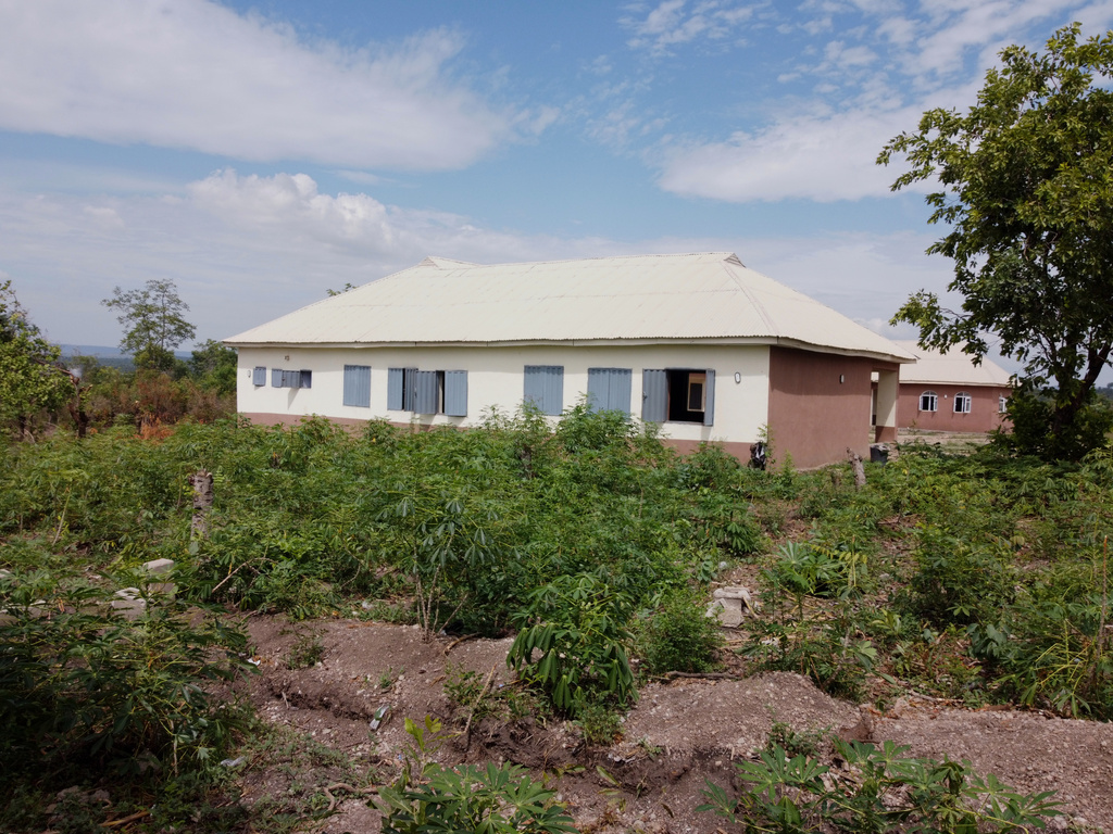 A view of an orphanage home that was raided by gunmen late Sunday, in Lokoja, Nigeria, Monday, April 27, 2026. (AP Photo/Haruna Yahaya)