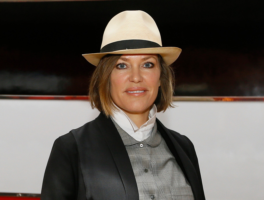 FILE - Welsh singer Cerys Matthews poses during a photocall to launch the inaugural Festival of Voice, in London, Thursday, Feb. 25, 2016. (AP Photo/Kirsty Wigglesworth, file)