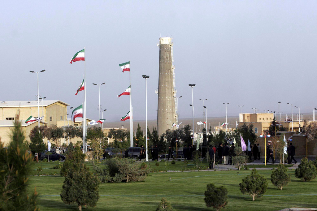 FILE - This shows Iran's nuclear enrichment facility in Natanz, Iran, on April, 9, 2007. (AP Photo/Hasan Sarbakhshian, File)