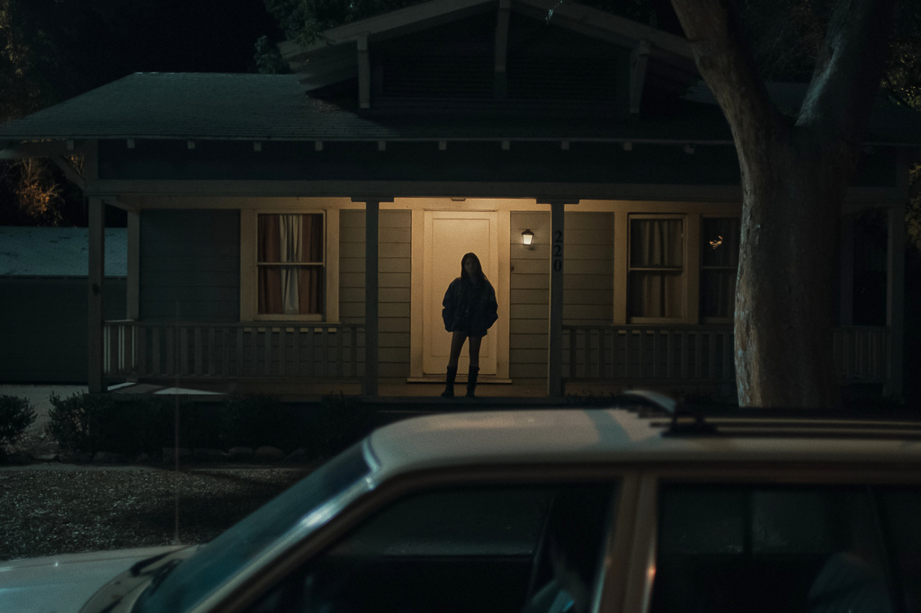 This image released by Focus Features shows Inde Navarrette in a scene from "Obsession." (Focus Features via AP)
