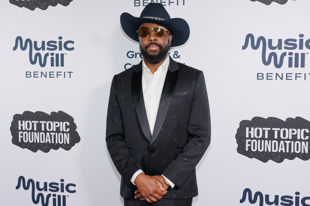 FILE - Wyclef Jean attends the Music Will Benefit at Gotham Hall, April 9, 2025, in New York. (Photo by CJ Rivera/Invision/AP, File)