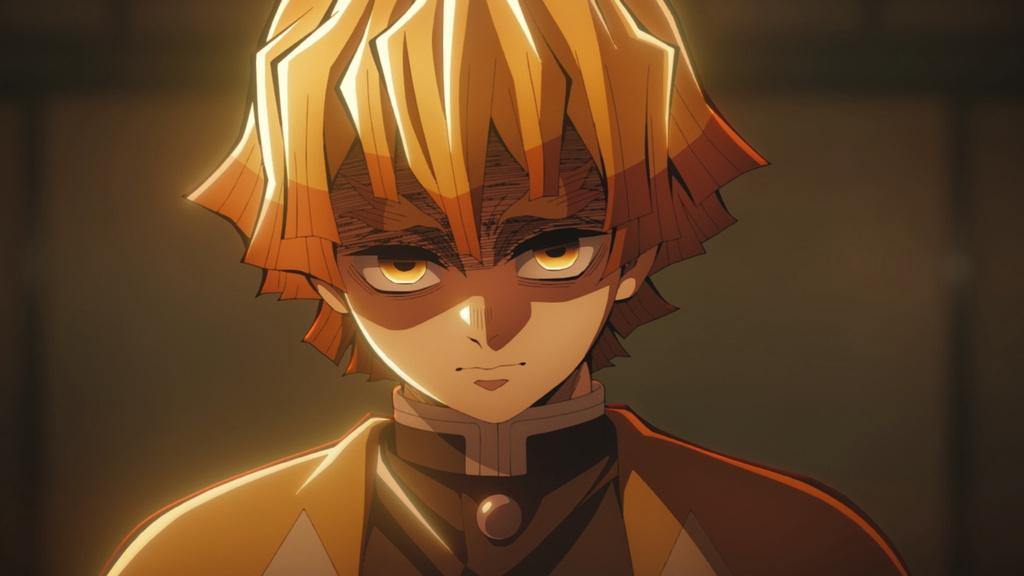 This image released by Sony Pictures Entertainment shows a scene from "Demon Slayer: Kimetsu no Yaiba – Infinity Castle." (Sony Pictures Entertainment via AP)