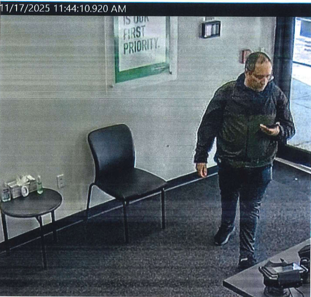 This image provided by Providence Police Dept. shows surveillance images of Claudio Neves Valente, a suspect in the mass shooting at Brown University. (Providence Police Dept. via AP)