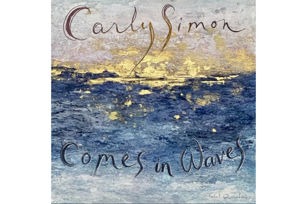 This album cover image released by Iris Records shows "Comes In Waves" by Carly Simon. (Iris Records via AP)