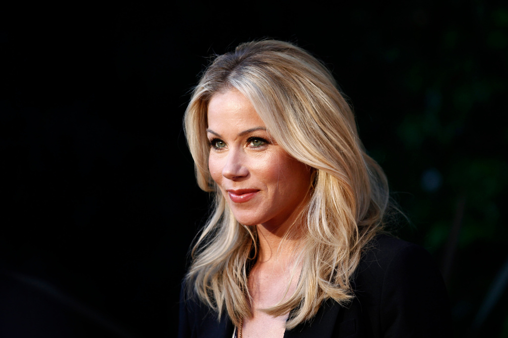 FILE - Christina Applegate appears at the Annual Backstage at the Geffen Gala in Los Angeles on March 22, 2010. (AP Photo/Matt Sayles, File)