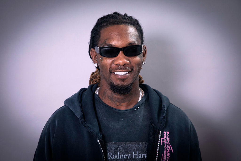 Offset poses for a portrait on Tuesday, Aug. 5, 2025, in New York. (Photo by Andy Kropa/Invision/AP)