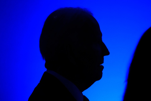 Former President Joe Biden listens to a speaker before receiving the Lifetime Achievement Award at the Edward M. Kennedy Institute's 10th Anniversary Celebration, Sunday, Oct. 26, 2025, in Boston.(AP Photo/Robert F. Bukaty) Former President Joe Biden listens to a speaker before receiving the Lifetime Achievement Award at the Edward M. Kennedy Institute's 10th Anniversary Celebration, Sunday, Oct. 26, 2025, in Boston.(AP Photo/Robert F. Bukaty)