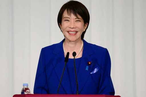 Sanae Takaichi, the newly-elected leader of Japan's ruling party, the Liberal Democratic Party (LDP), attends a press conference after the LDP presidential election in Tokyo Saturday, Oct. 4, 2025. (Yuichi Yamazaki/Pool Photo via AP) Sanae Takaichi, the newly-elected leader of Japan's ruling party, the Liberal Democratic Party (LDP), attends a press conference after the LDP presidential election in Tokyo Saturday, Oct. 4, 2025. (Yuichi Yamazaki/Pool Photo via AP)