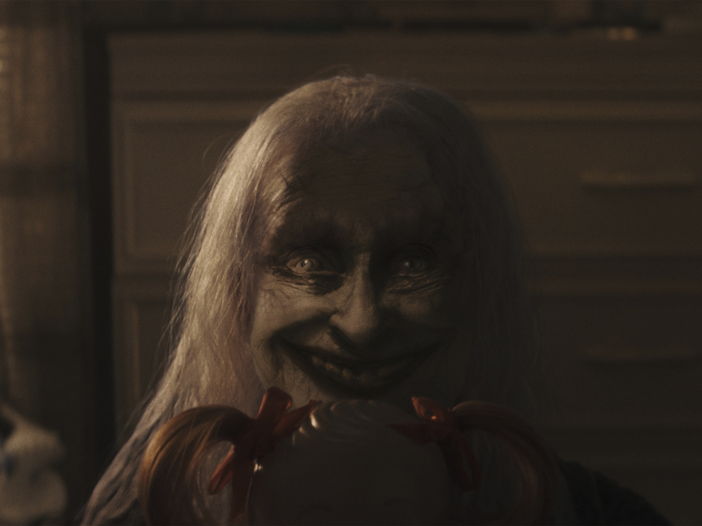 This image released by Warner Bros. Pictures shows a scene from "The Conjuring: Last Rights." (Warner Bros. Pictures via AP)
