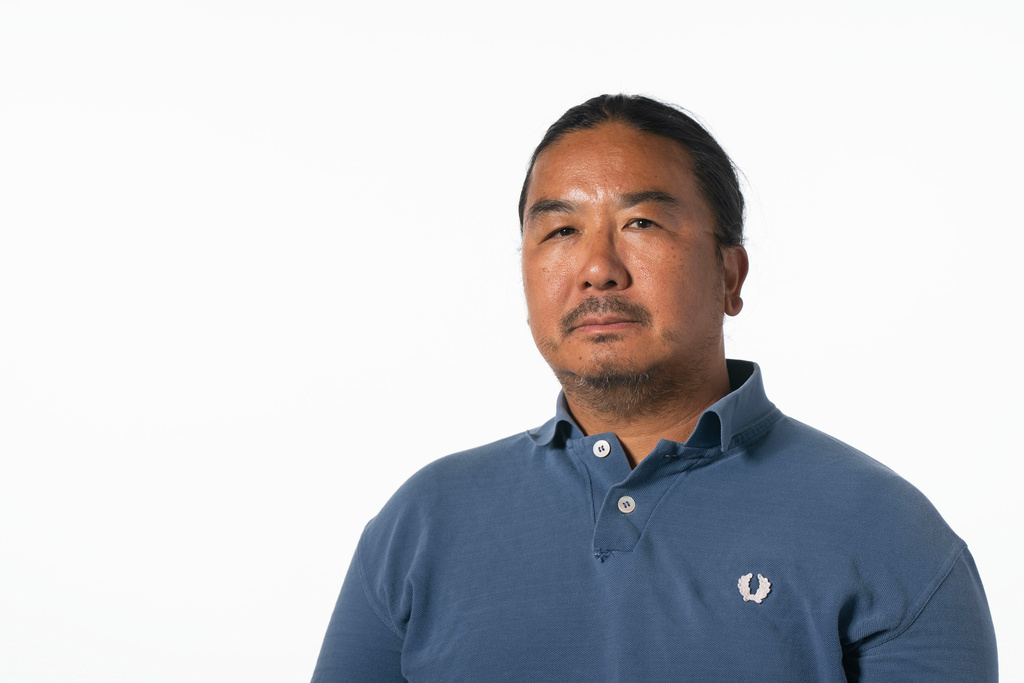 This undated photo shows Star Tribune photographer Richard Tsong-Taatarii in Minneapolis. (Alex Kormann/Star Tribune via AP)