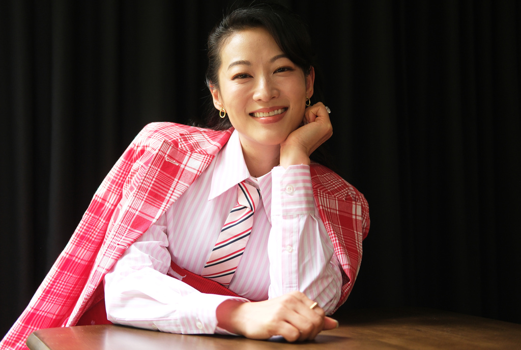 Actor Arden Cho poses for a portrait in Los Angeles on Tuesday, Aug. 26, 2025. (AP Photo/Chris Pizzello)
