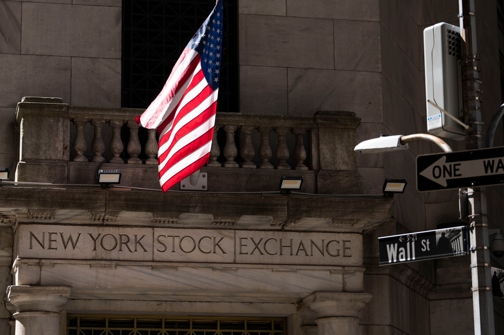 A general view shows the New York Stock Exchange, Friday, Aug. 7, 2026, in New York. (AP Photo/Yuki Iwamura)