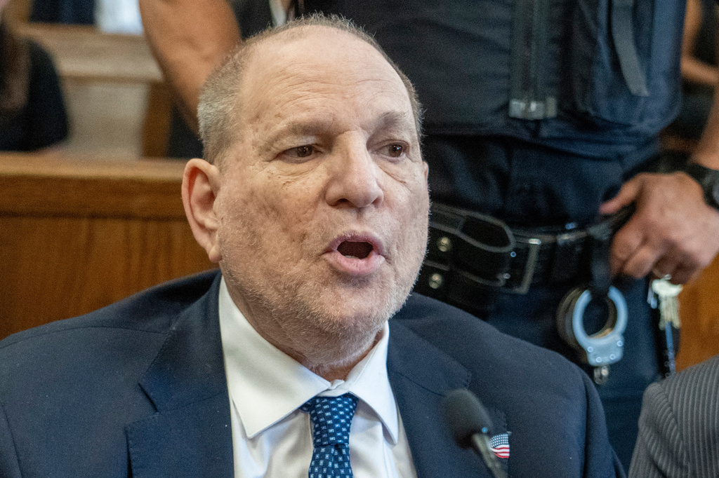 Harvey Weinstein appears in Manhattan Supreme Court Thursday, June 25, 2026 in New York. (Steven Hirsch/New York Post via AP, Pool)