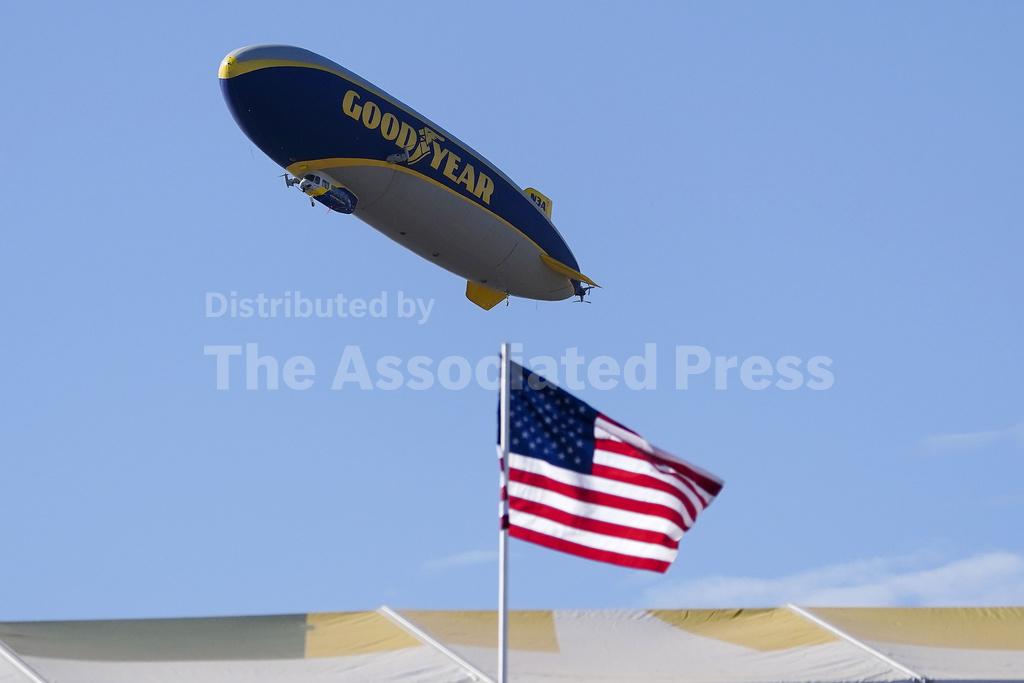 The iconic Goodyear Blimp is 100. To celebrate, a flight over Ohio