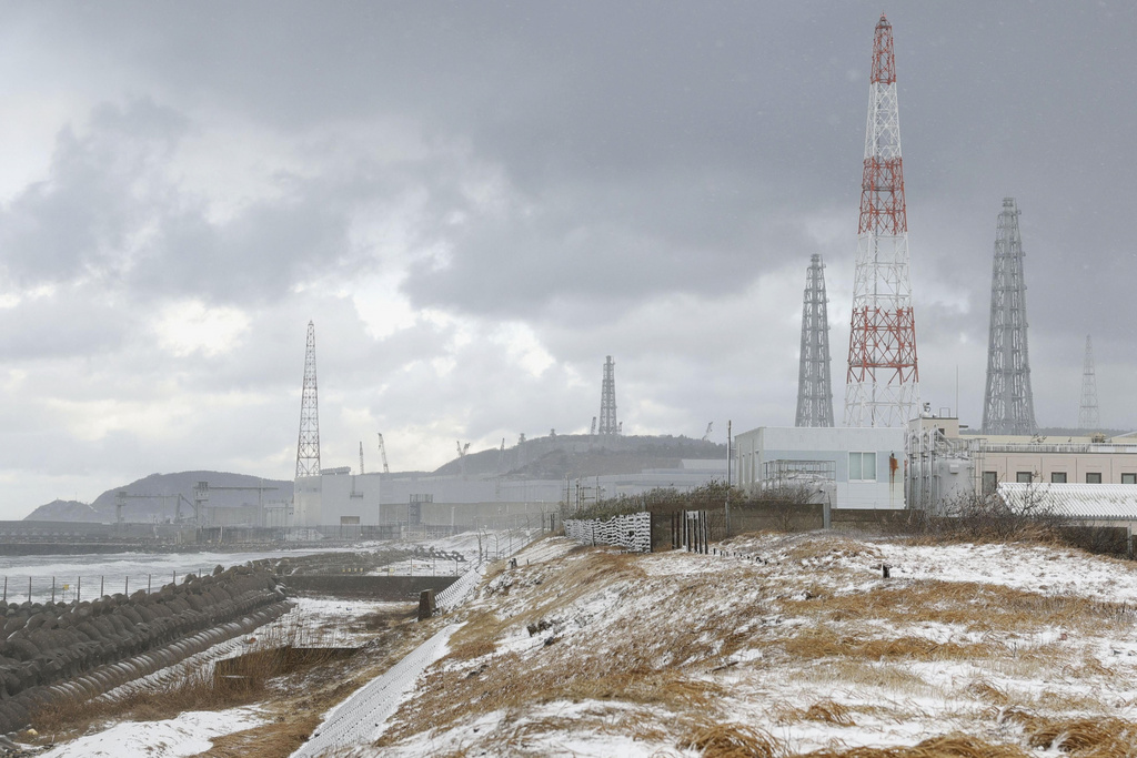The Tokyo Electric Power Company Holdings Inc.'s Kashiwazaki-Kariwa nuclear power plant is seen in Kashiwazaki, Niigata prefecture, Japan, Wednesday, Jan. 21, 2026. (Chiaki Ueda/Kyodo News via AP)