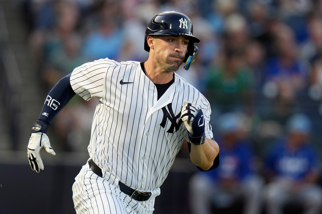 Veteran outfielder Randal Grichuk makes Yankees' opening day roster