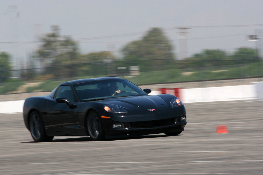 This photo provided by Edmunds shows a 2008 Corvette. Driving is believing when it comes to this American icon. The Corvette is silly fast in any form, and it's more pleasant as a daily driver than anything this capable has a right to be. (Courtesy of Edmunds via AP)