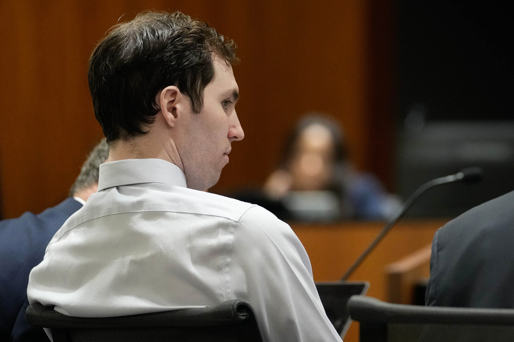 FILE - Tyler Robinson, accused of fatally shooting of Charlie Kirk, appears during a hearing in 4th District Court in Provo, Utah, on June 12, 2026. (Francisco Kjolseth /The Salt Lake Tribune via AP, Pool, File)
