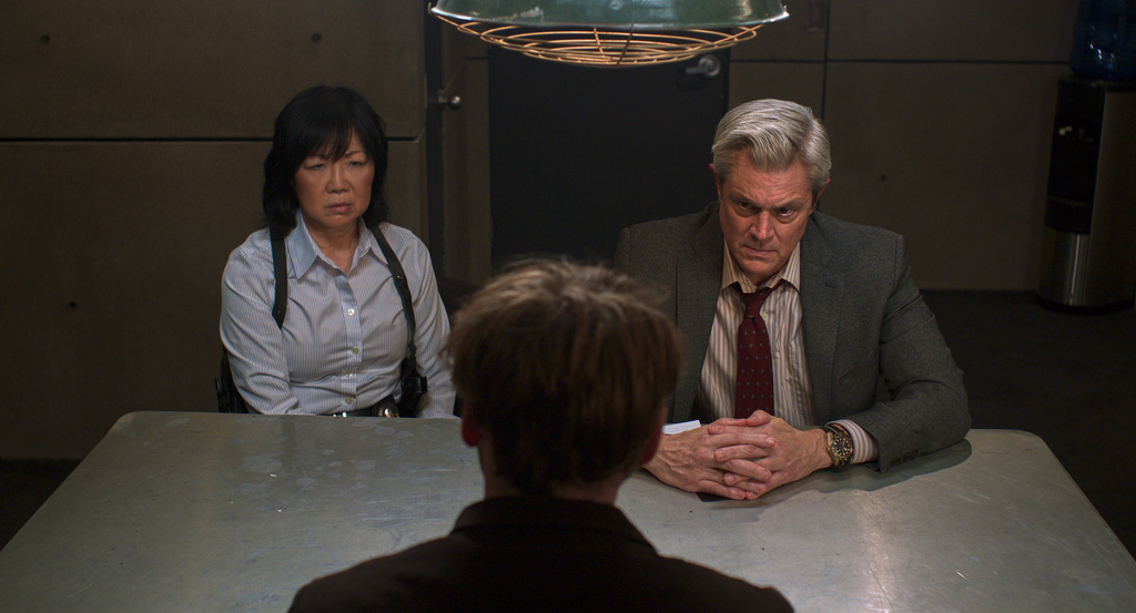 This image released by Magnolia Pictures shows Margaret Cho, left, and Johnny Knoxville in a scene from "I Want Your Sex." (Magnolia Pictures via AP)