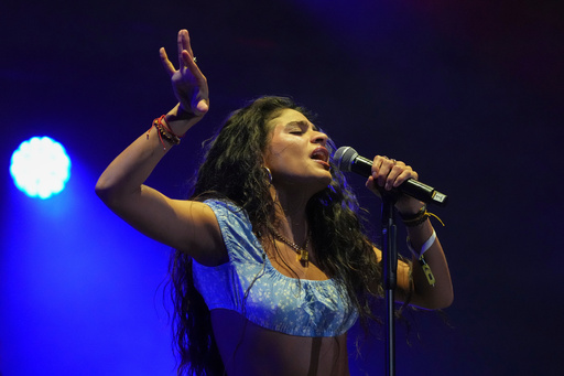 FILE - Jessie Reyez performs during the Corona Capital music festival in Mexico City on Nov. 16, 2024. (AP Photo/Eduardo Verdugo, File) FILE - Jessie Reyez performs during the Corona Capital music festival in Mexico City on Nov. 16, 2024. (AP Photo/Eduardo Verdugo, File)