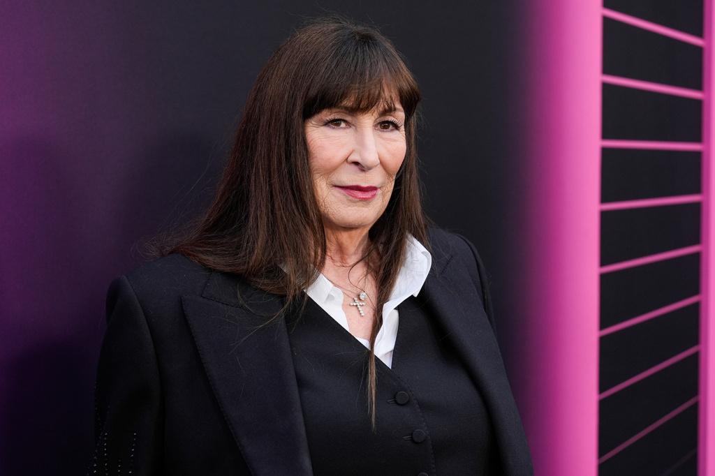 FILE - Anjelica Huston arrives at the premiere of "Ballerina" in Los Angeles on June 3, 2025. (AP Photo/Chris Pizzello, File)