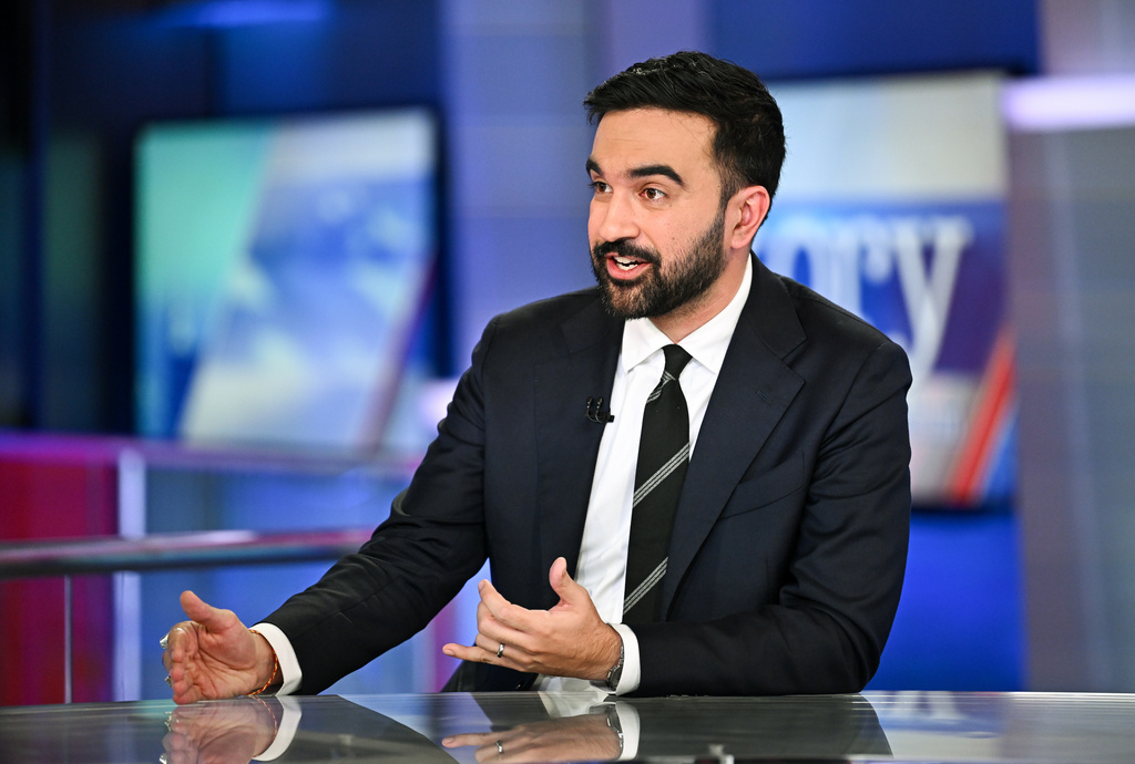 New York City Democratic mayoral candidate Zohran Mamdani speaks during an interview on "The Story with Martha MacCallum" at Fox News on Wednesday, Oct. 15, 2025, in New York. (Photo by Evan Agostini/Invision/AP)