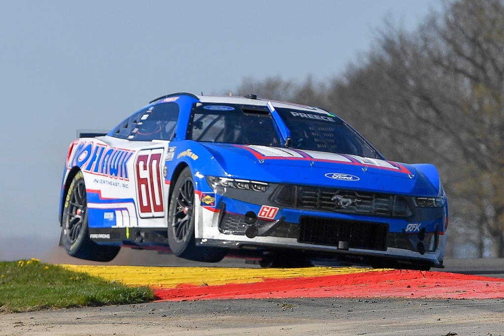 Ryan Preece drives during a NASCAR Cup Series auto race, Sunday, May 10, 2026, in Watkins Glen, N.Y. (Photo/Adrian Kraus)