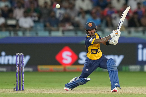 Sri Lanka's Pathum Nissanka plays a shot during the Asia Cup cricket match between India and Sri Lanka at Dubai International Cricket Stadium, United Arab Emirates, Friday, Sept. 26, 2025. (AP Photo/Altaf Qadri) Sri Lanka's Pathum Nissanka plays a shot during the Asia Cup cricket match between India and Sri Lanka at Dubai International Cricket Stadium, United Arab Emirates, Friday, Sept. 26, 2025. (AP Photo/Altaf Qadri)