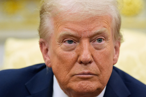 President Donald Trump listens during a meeting with Finland's President Alexander Stubb in the Oval Office at the White House, Thursday, Oct. 9, 2025, in Washington. (AP Photo/Alex Brandon) President Donald Trump listens during a meeting with Finland's President Alexander Stubb in the Oval Office at the White House, Thursday, Oct. 9, 2025, in Washington. (AP Photo/Alex Brandon)
