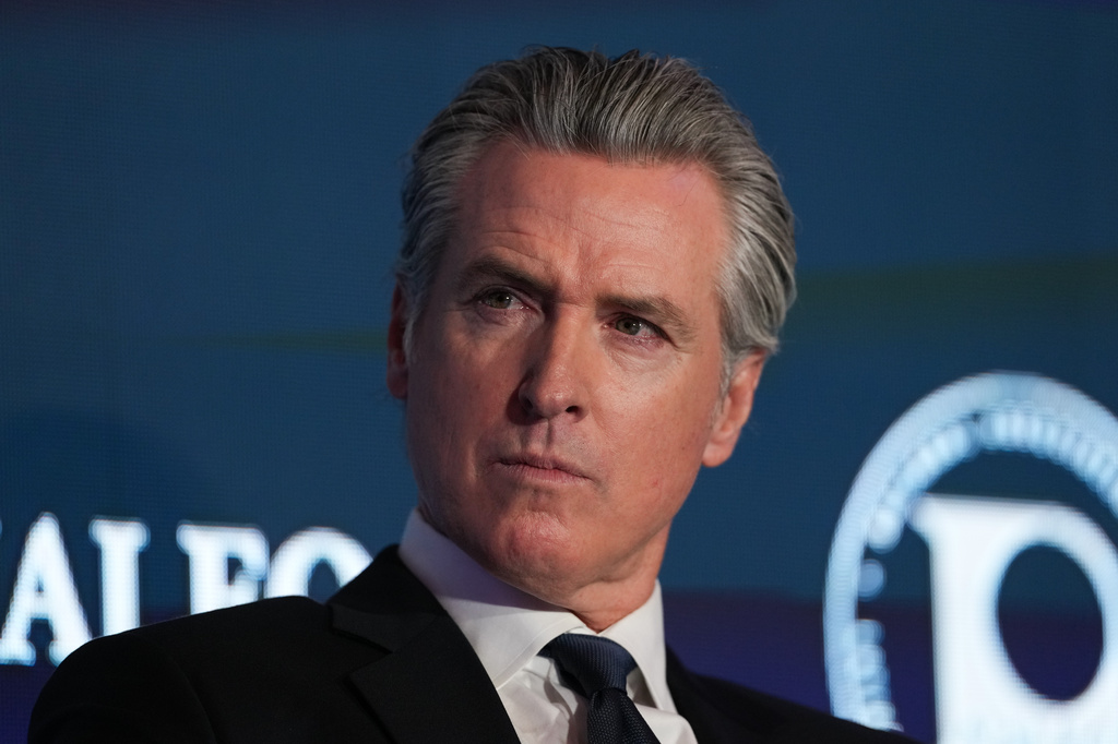 FILE - California Gov. Gavin Newsom attends the National Association of Latino Elected and Appointed Officials conference in Los Angeles, July 14, 2026. (AP Photo/Jae C. Hong, File)