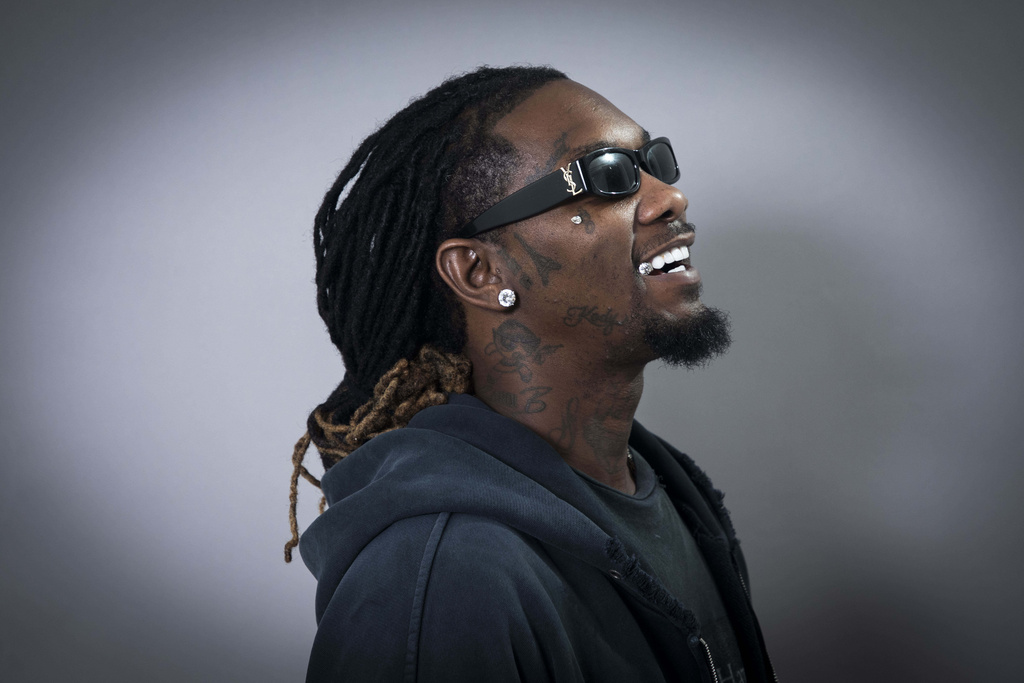 Offset poses for a portrait on Tuesday, Aug. 5, 2025, in New York. (Photo by Andy Kropa/Invision/AP)
