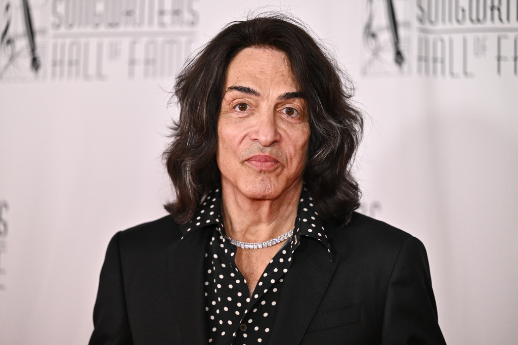 Paul Stanley of Kiss attends the 55th annual Songwriters Hall of Fame Induction and Awards Gala at the Marriott Marquis Hotel on Thursday, June 11, 2026, in New York. (Photo by Evan Agostini/Invision/AP)